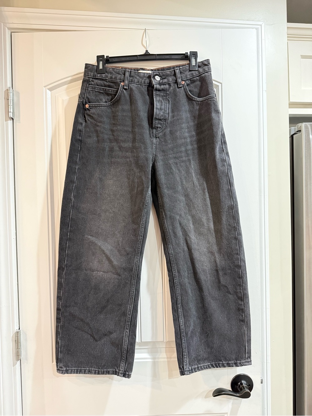 Free People We The Free Black Boyfriend Jeans